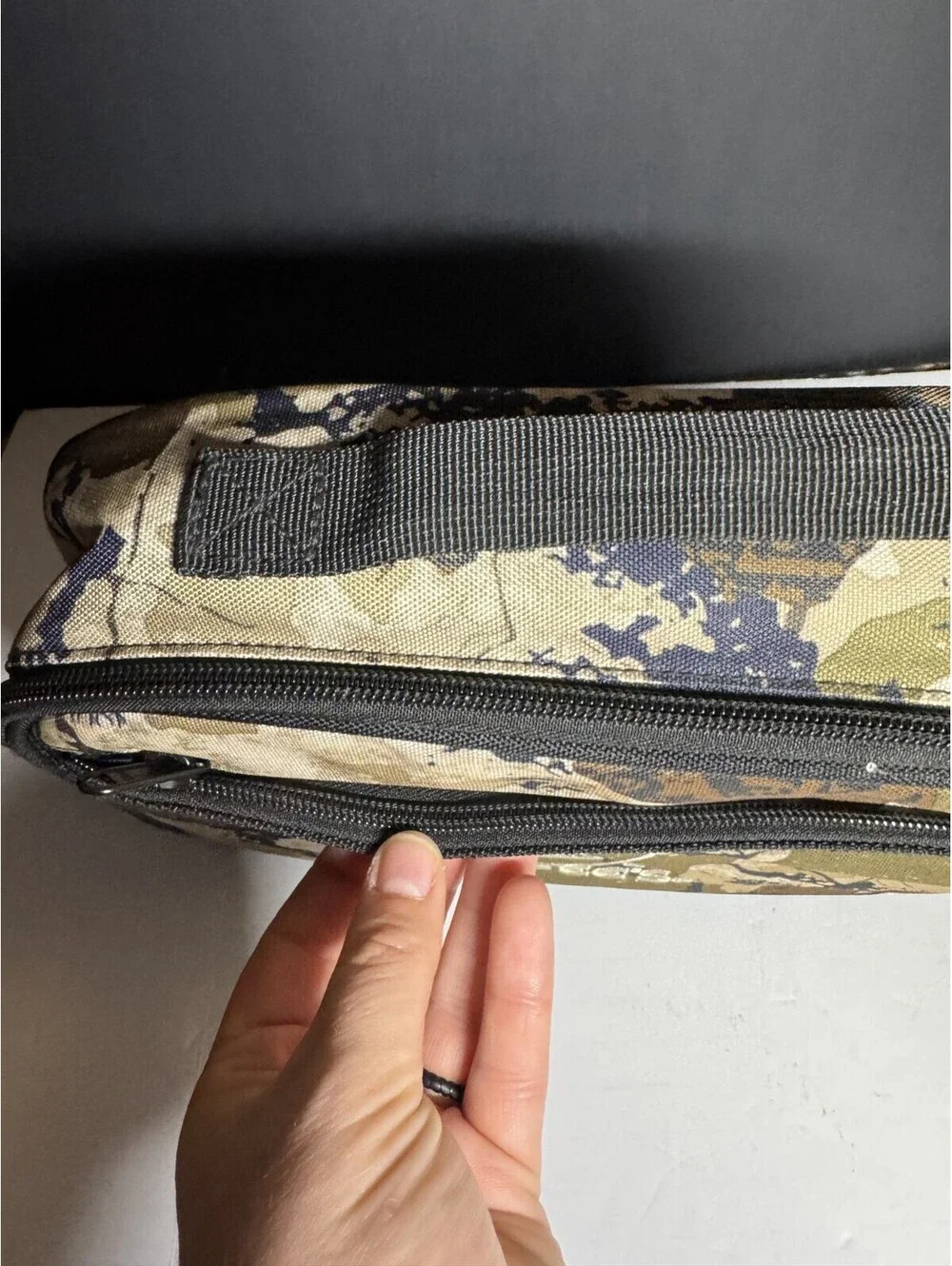 Buc-ee's Kids Insulated Lunch Box Bag - Camo Top Handle Zip Up